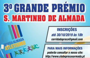 Troféu Almada Atletismo “Mário Pinto Claro” 2019 – 2020 / Prova “3º Grande Prémio de São Martinho de Almada”