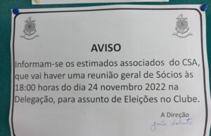 Reunião geral de Sócios